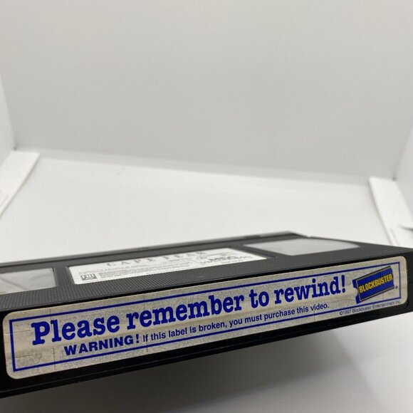 Blockbuster Cape Fear 1991 VHS Video Store Rental Movie Clamshell Case - Picture 13 of 15